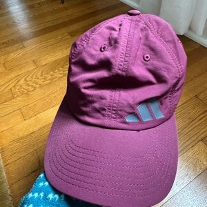 Adidas Maroon Cap with Black Strap